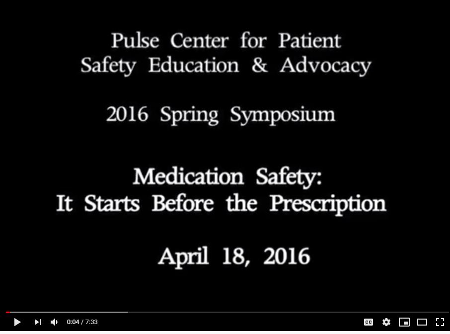 Pulse Center for Patient Safety Education & Advocacy
