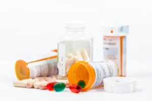 Medications and bottles